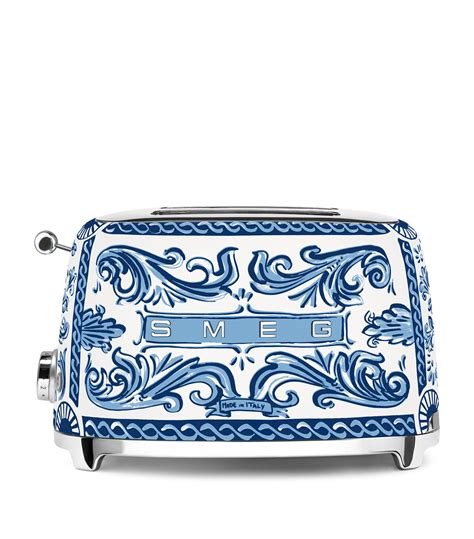 тостер smeg dolce gabbana|Smeg Blu Mediterraneo 2.